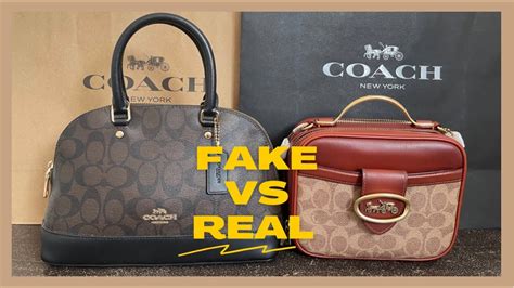 spot a fake coach bag|how to tell if coach bags are real.